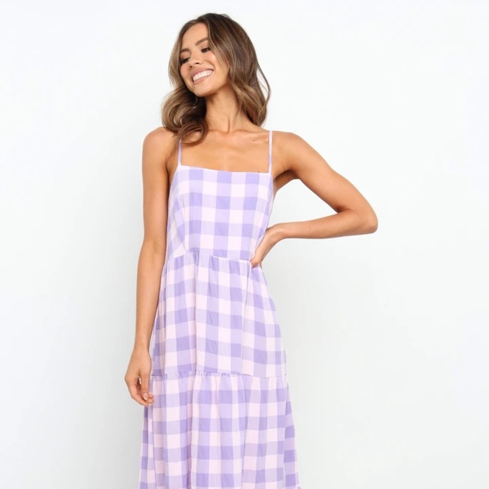 NWT Petal & Pup | Purple Patterned Dress | S6